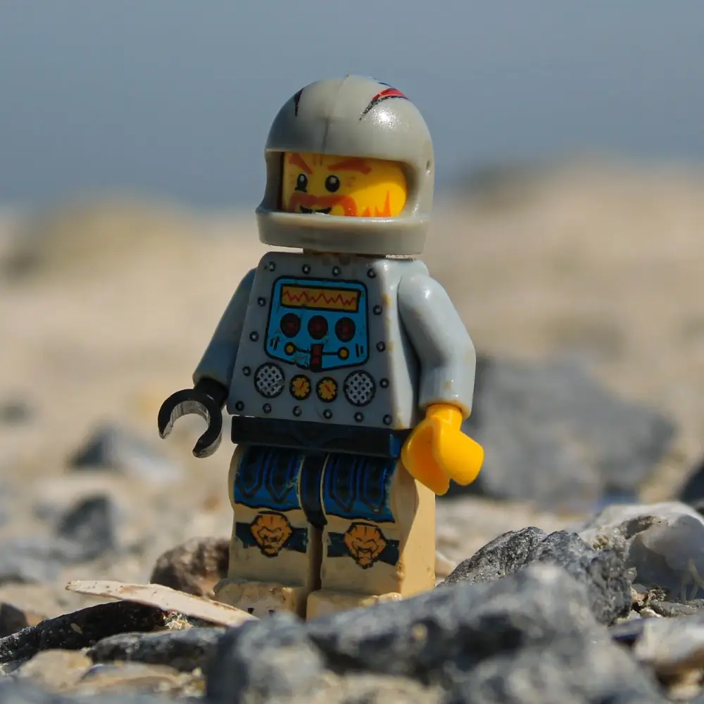 Photo d'un lego stop motion